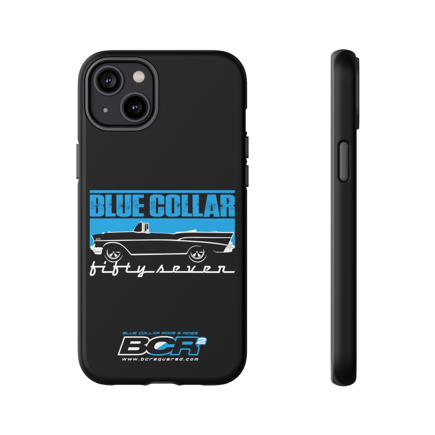 Blue Collar Fifty Seven Black Phone Case