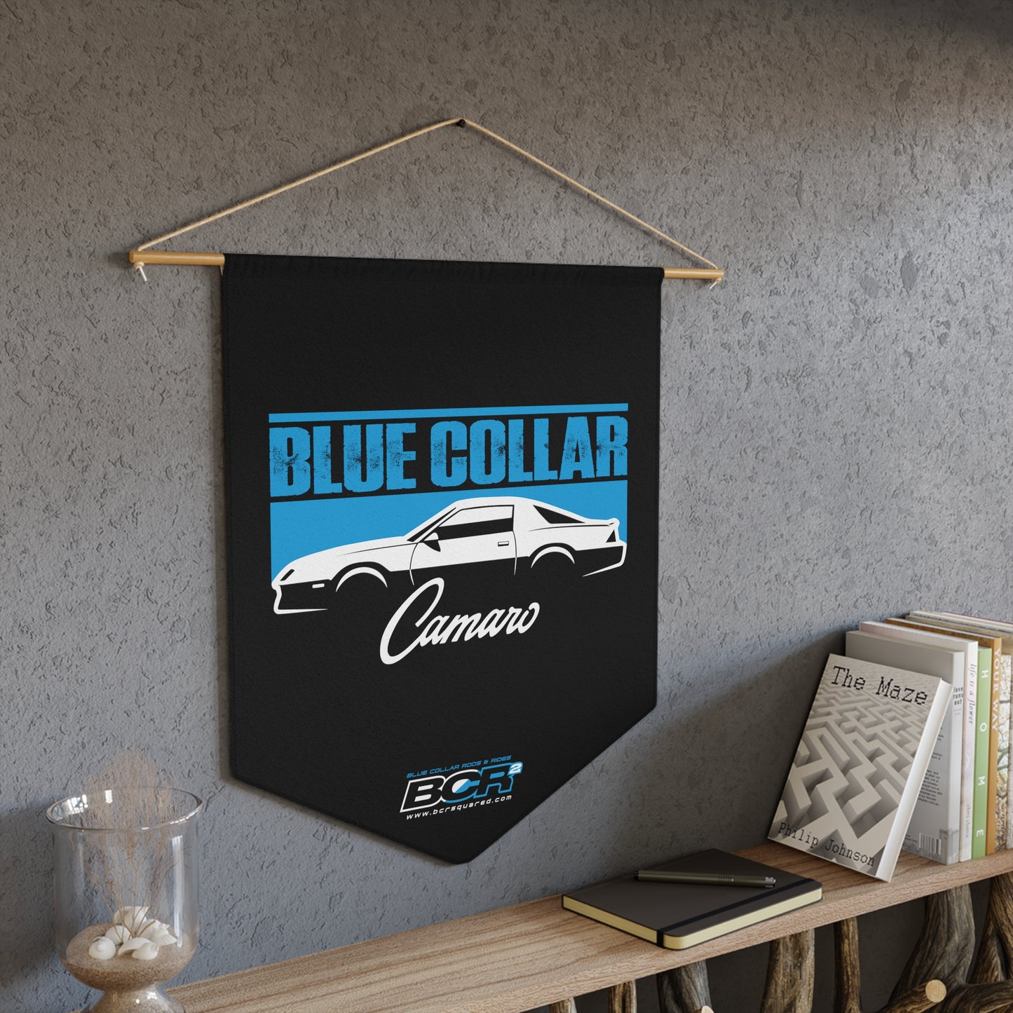 Blue Collar 3rd Gen Camaro Pennant Banner