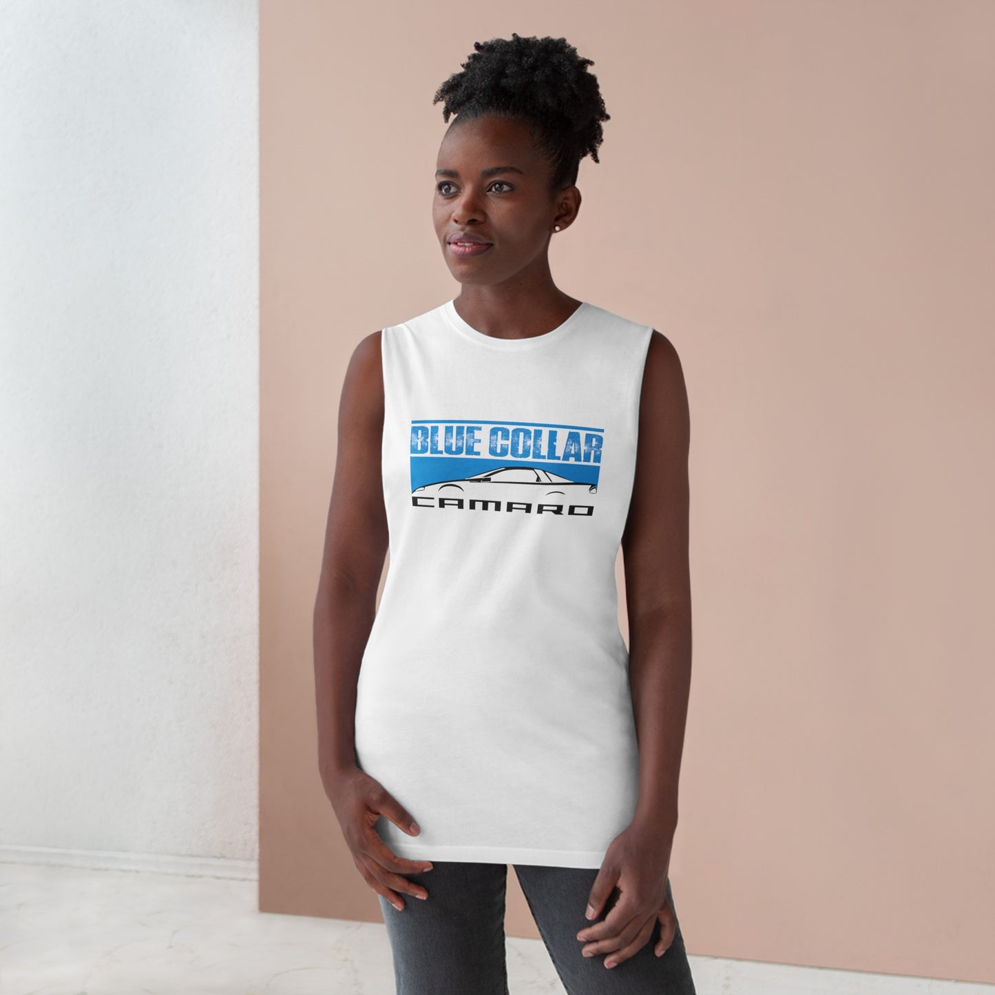 Blue Collar 4th Gen Camaro Unisex Sleeveless Tee