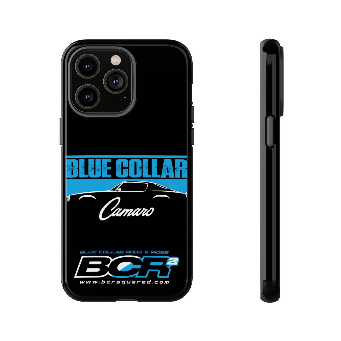 Blue Collar 2nd Gen Camaro Black Phone Cases