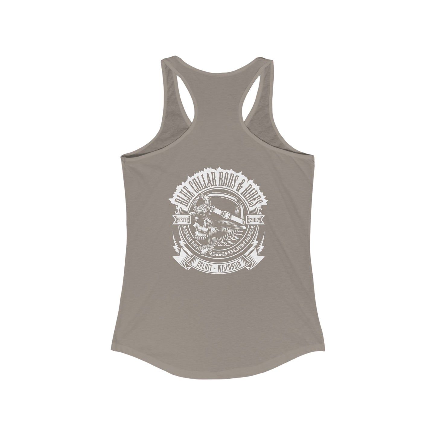 Blue Collar Skull 1 Women's Tank Top