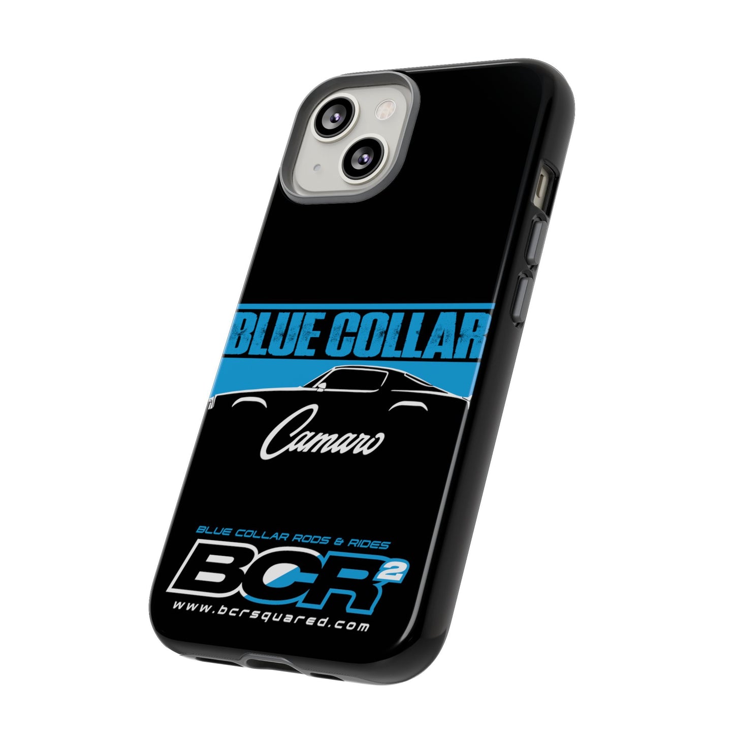 Blue Collar 2nd Gen Camaro Black Phone Cases