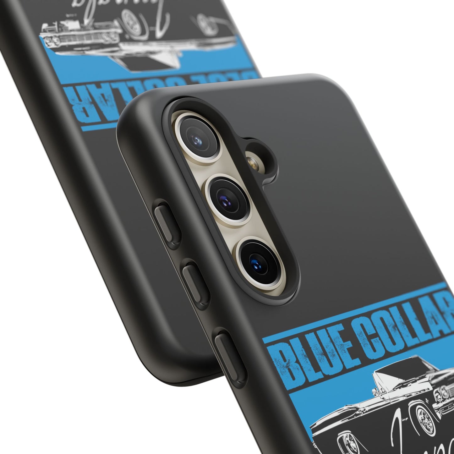 Blue Collar Impala Black Phone Cases