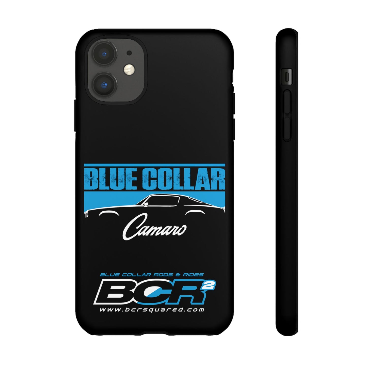 Blue Collar 2nd Gen Camaro Black Phone Cases