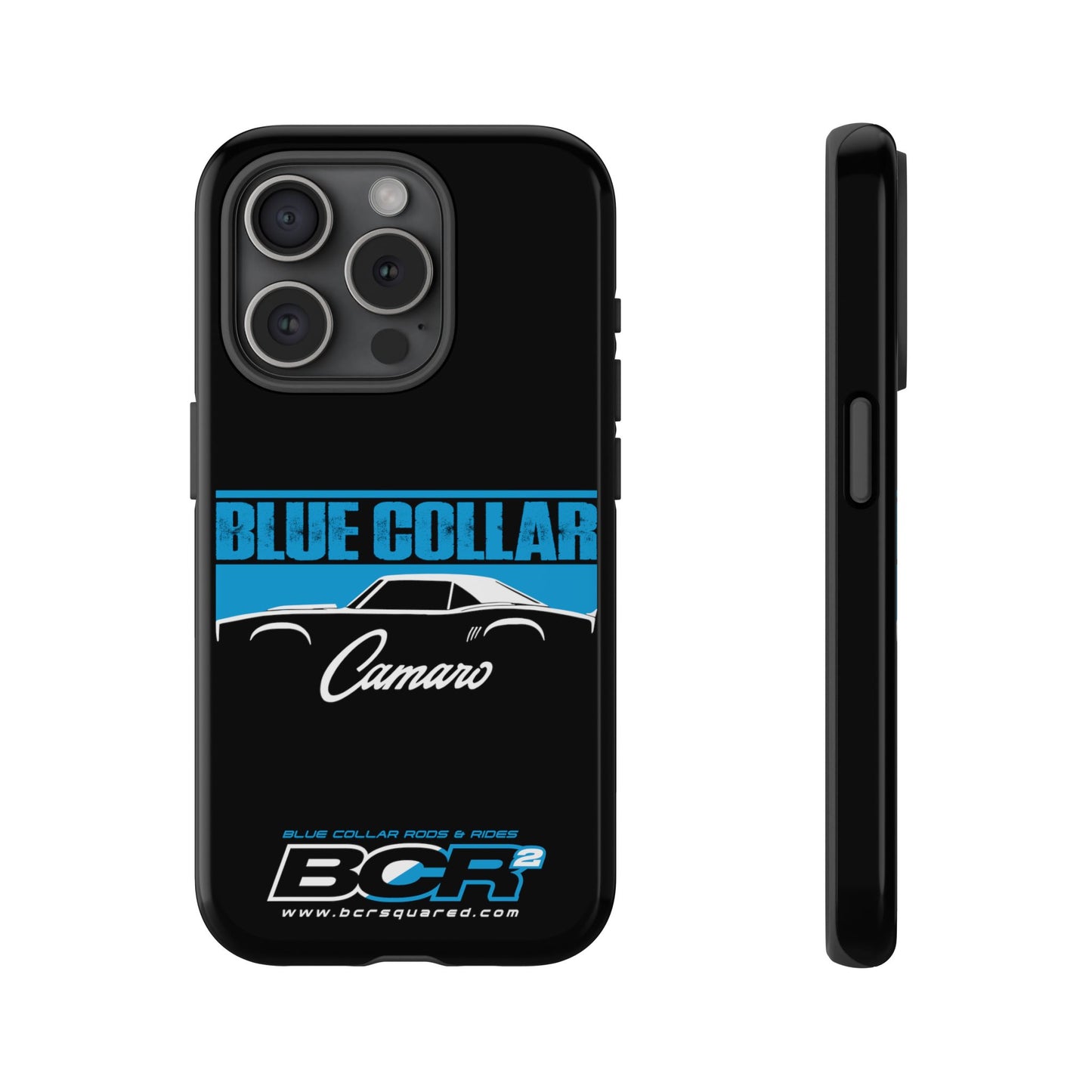 Blue Collar 1st Gen Camaro Black Phone Cases