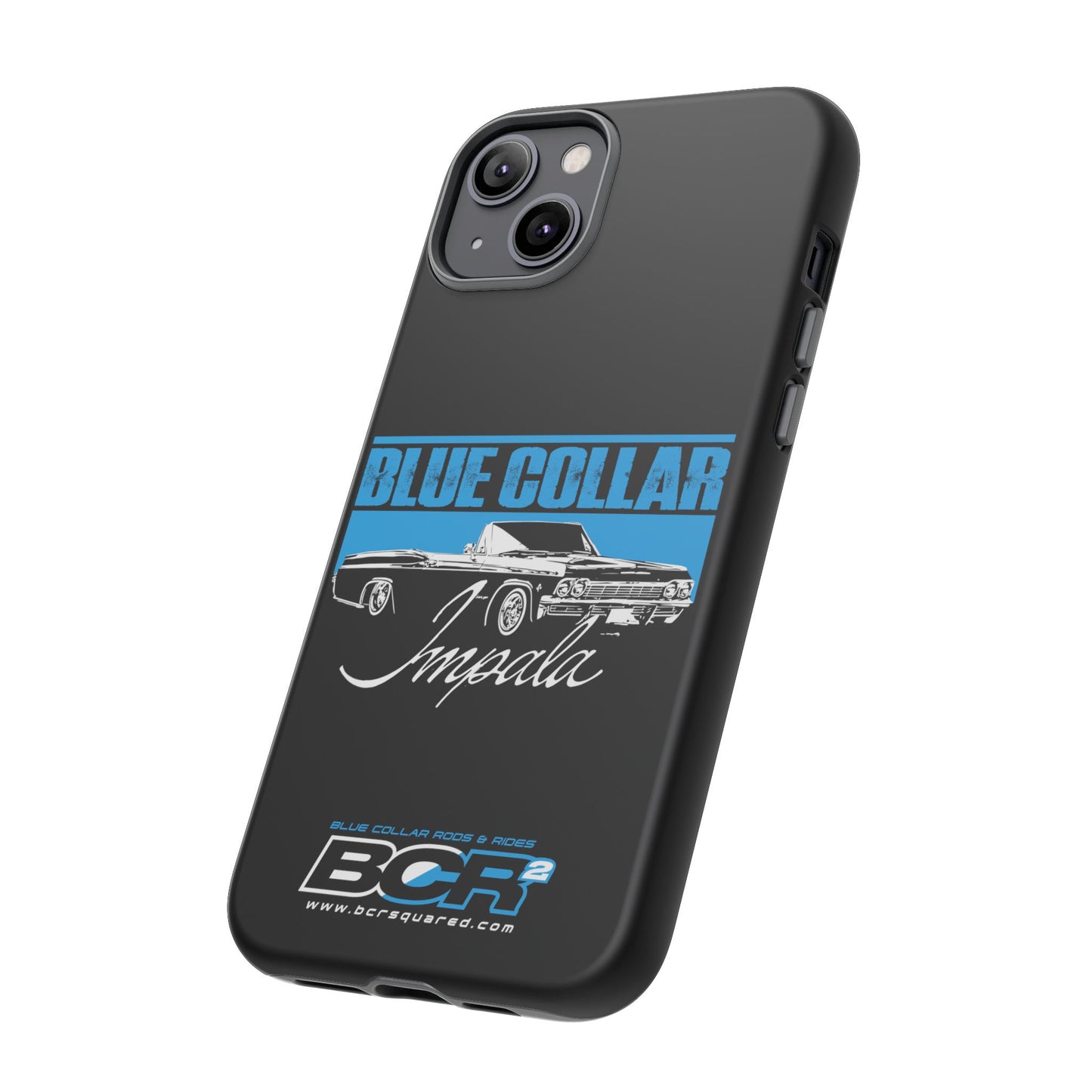 Blue Collar Impala Black Phone Cases