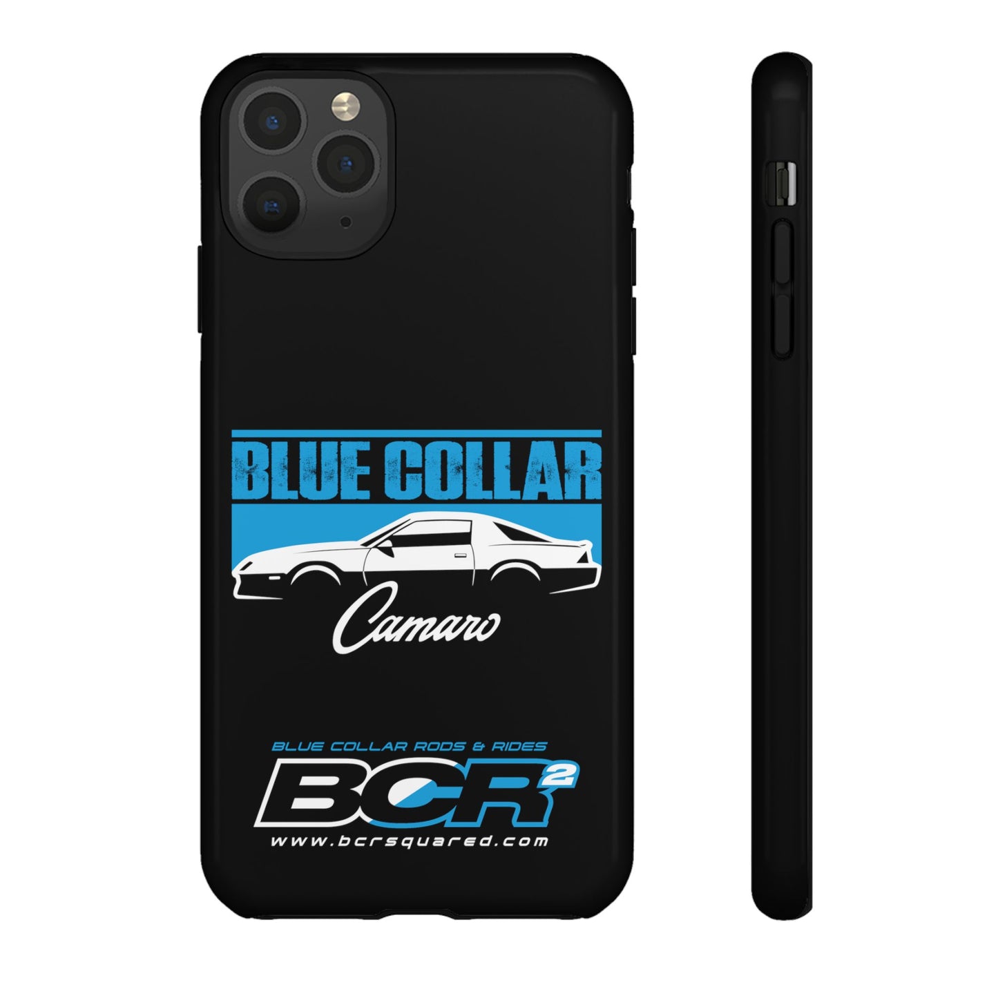 Blue Collar 3rd Gen Camaro Black Phone Cases