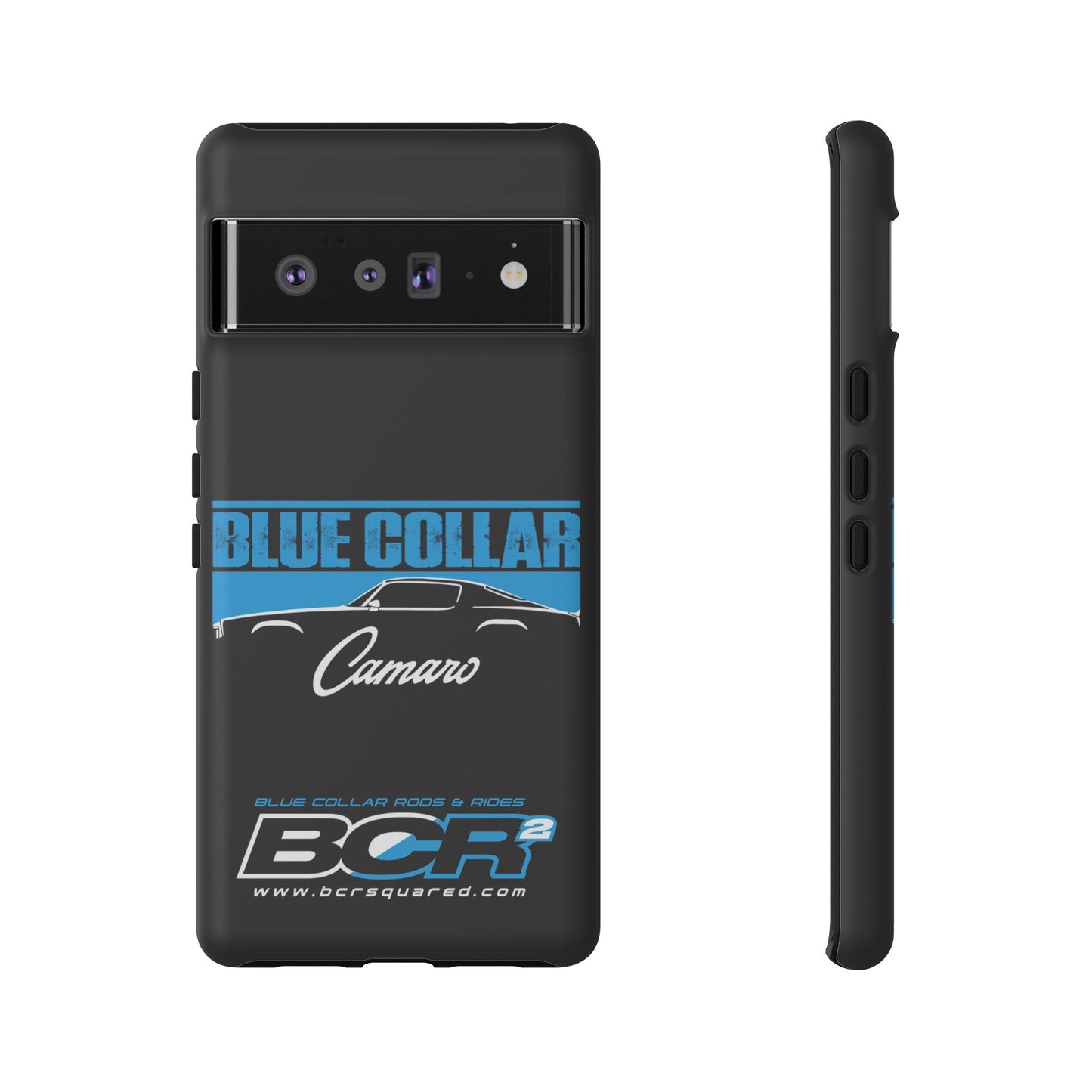 Blue Collar 2nd Gen Camaro Black Phone Cases