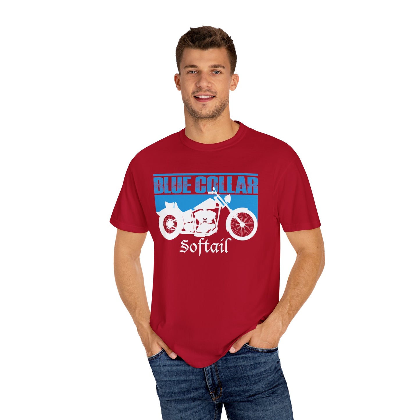 Blue Collar Softail Tee