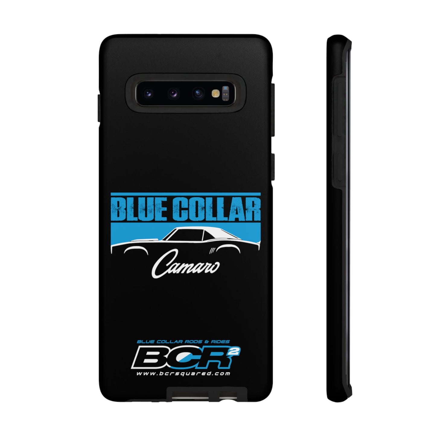 Blue Collar 1st Gen Camaro Black Phone Cases