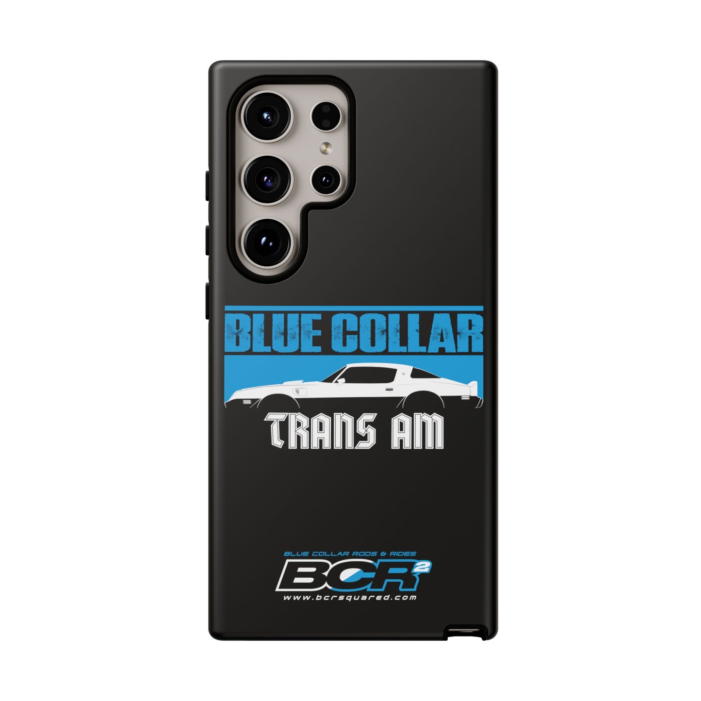 Blue Collar Black Phone Case