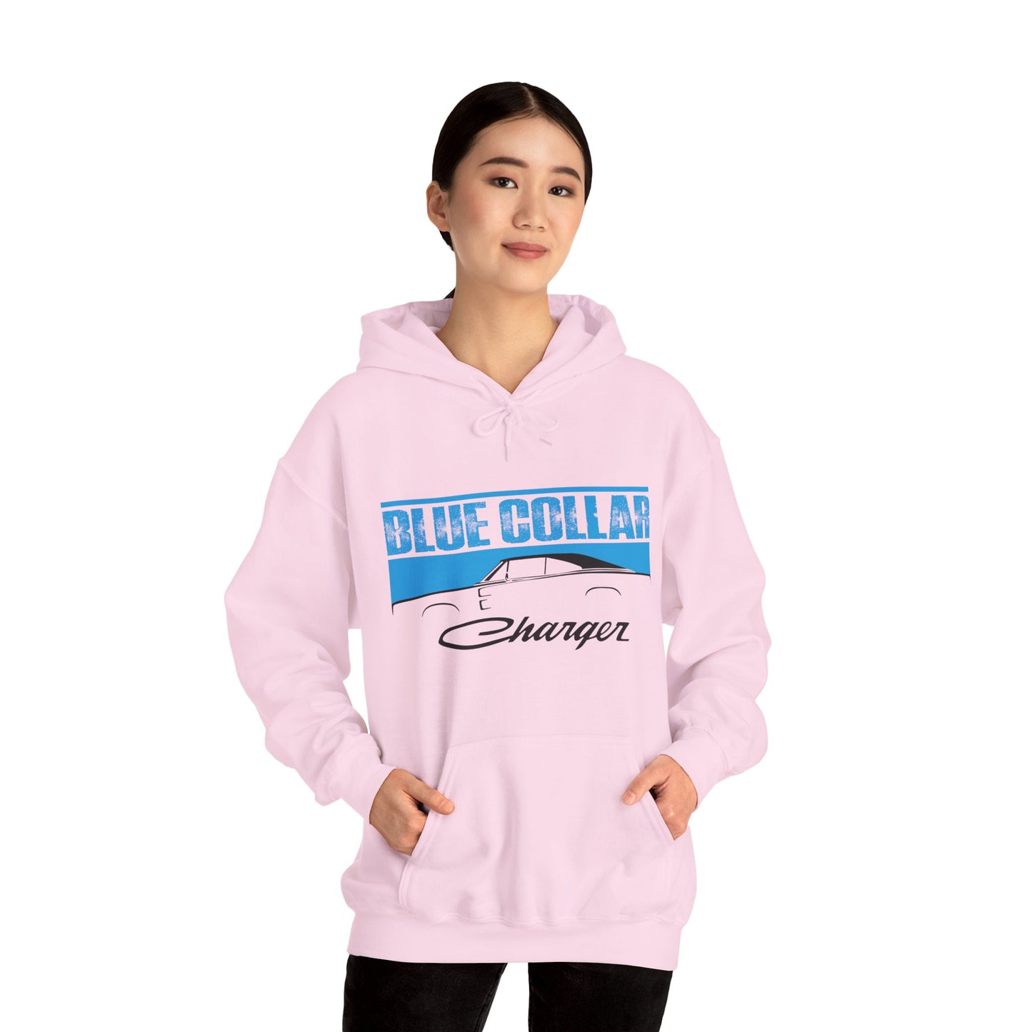 Blue Collar Charger Hoodie