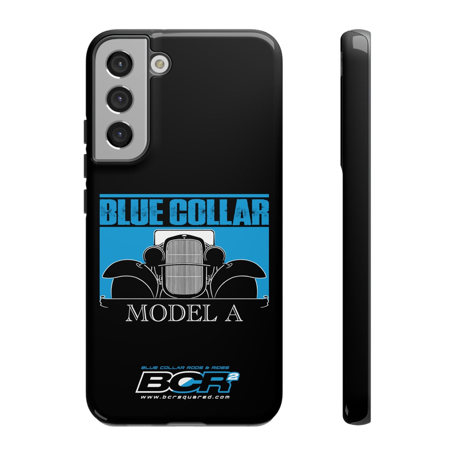 Blue Collar Model A Black Phone Case