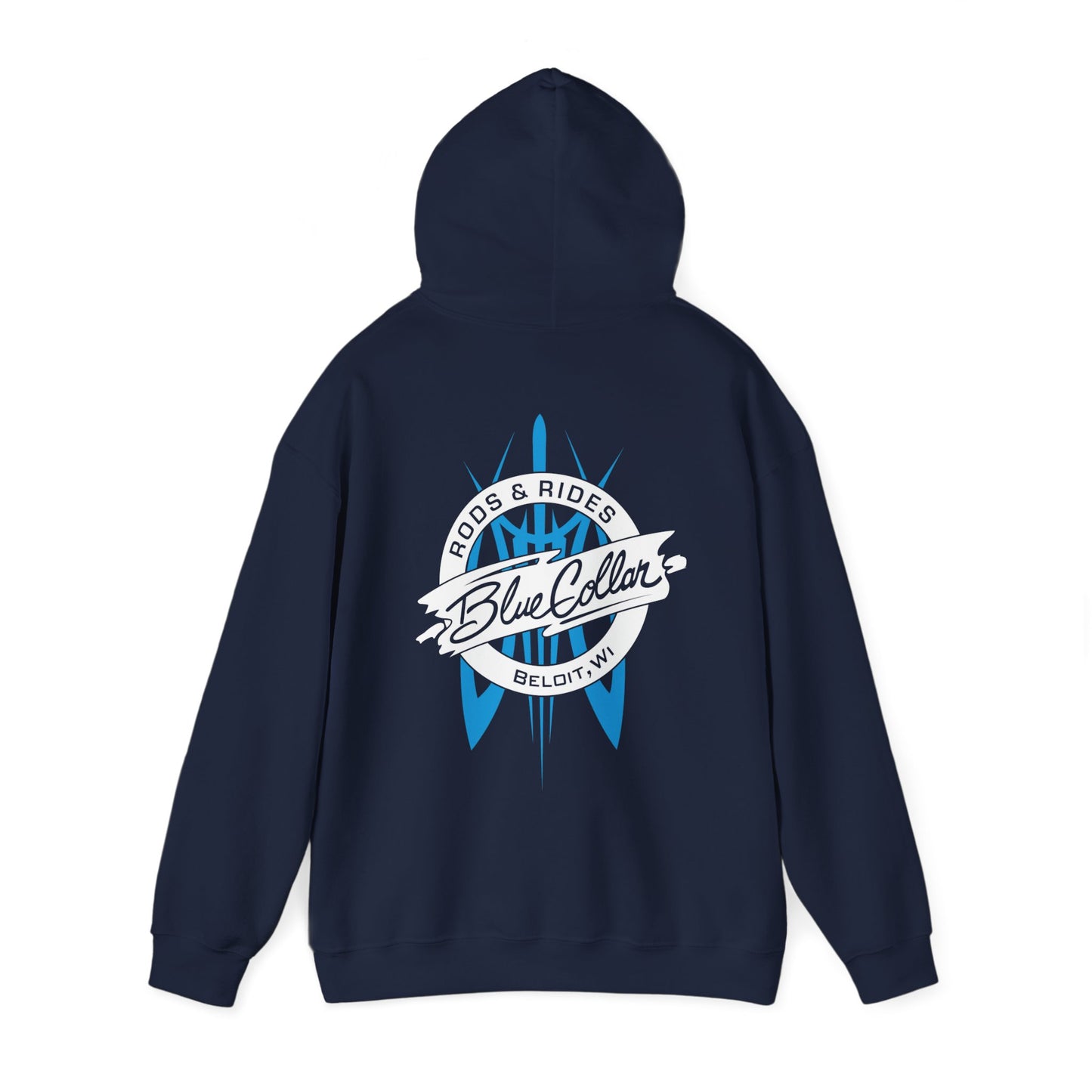 Blue Collar Pinstripe Hoodie