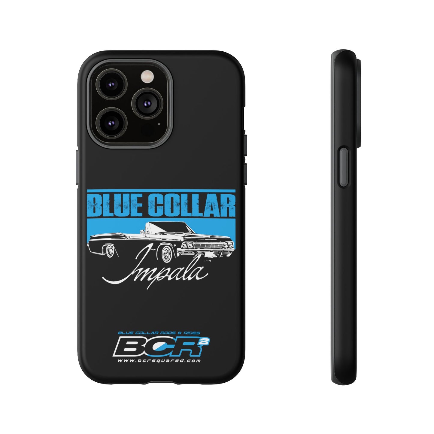 Blue Collar Impala Black Phone Cases