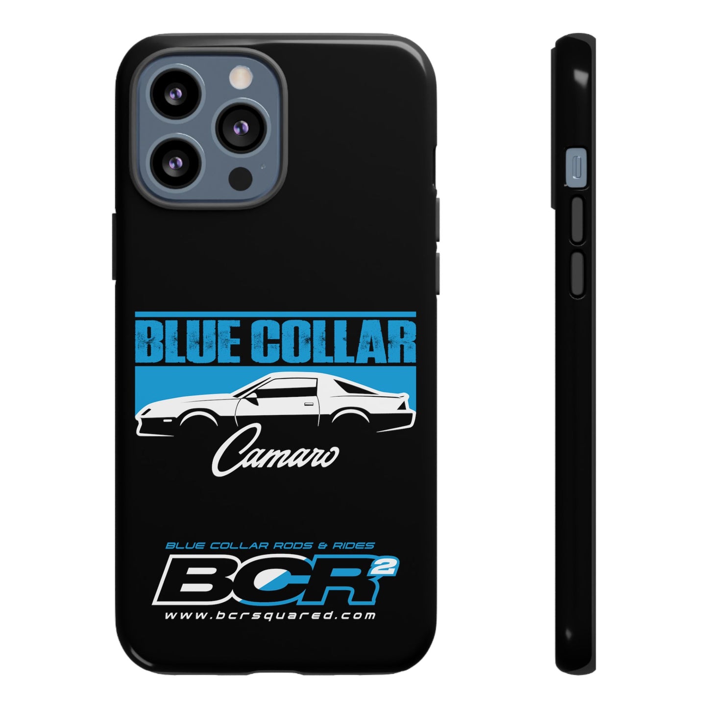 Blue Collar 3rd Gen Camaro Black Phone Cases