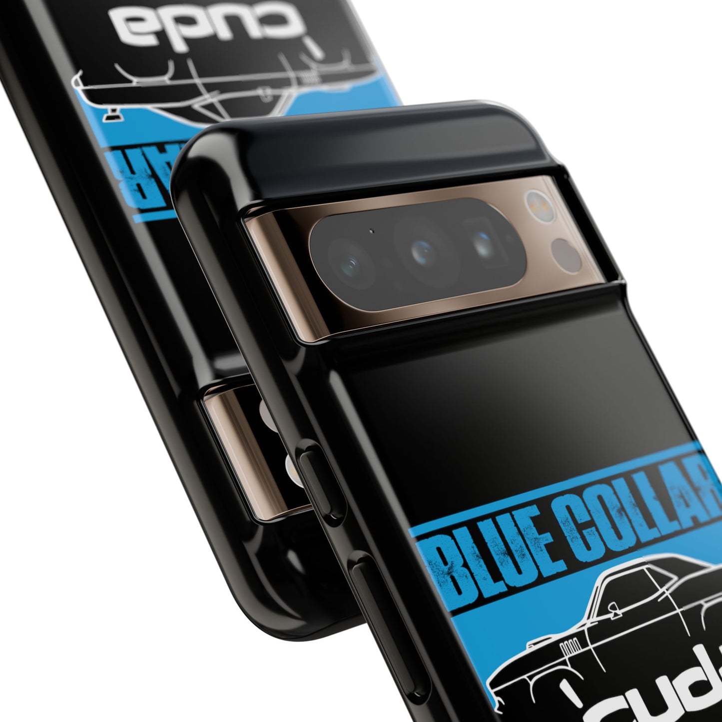 Blue Collar 'Cuda Black Tough Case