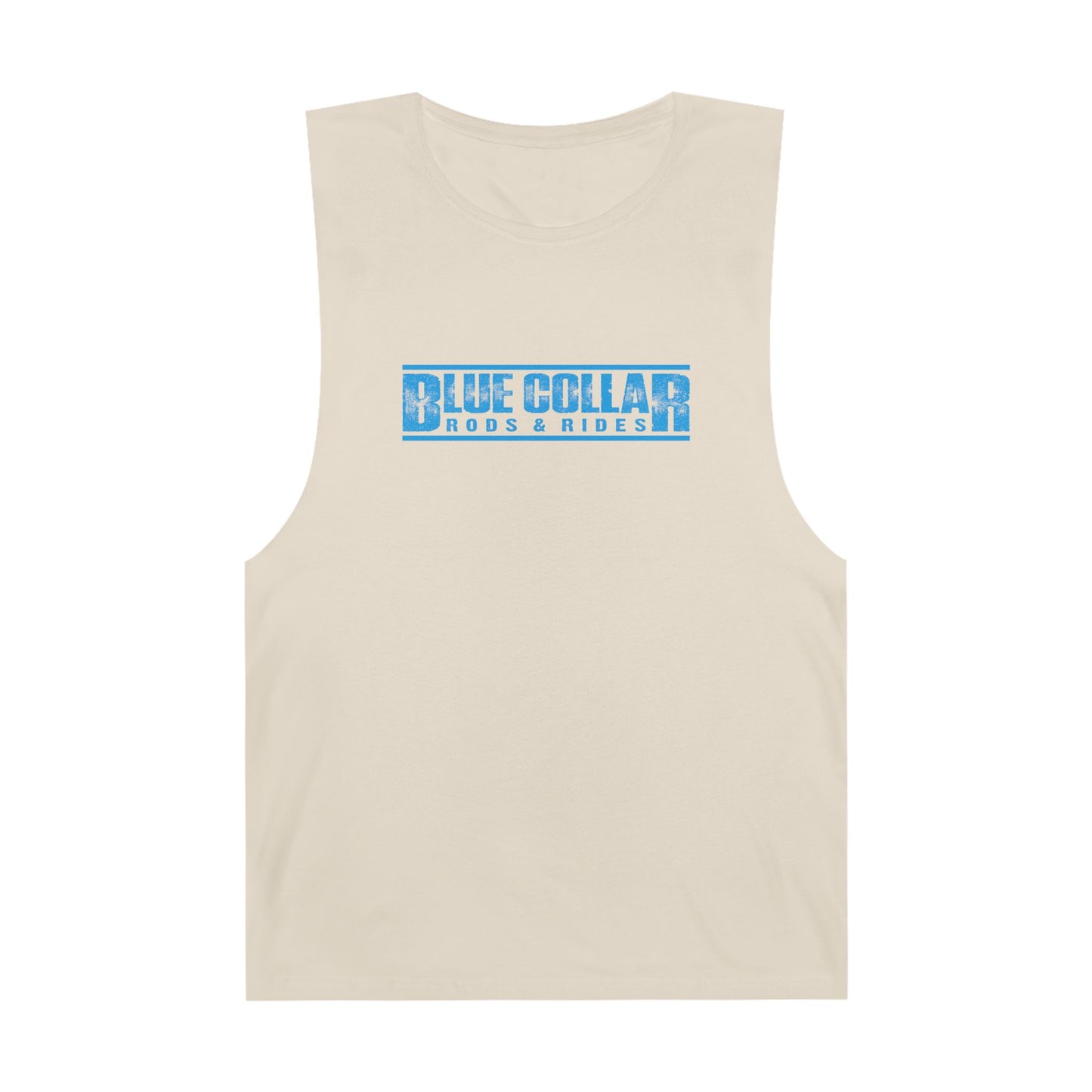 Blue Collar Block Logo Sleeveless Tee