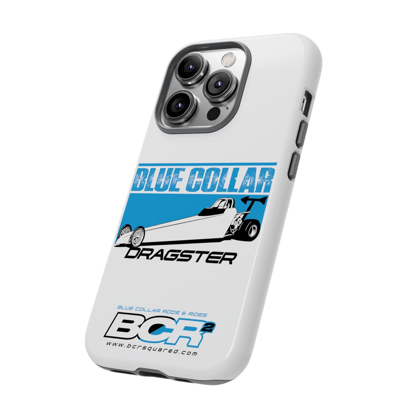 Blue Collar Dragster Phone Cases