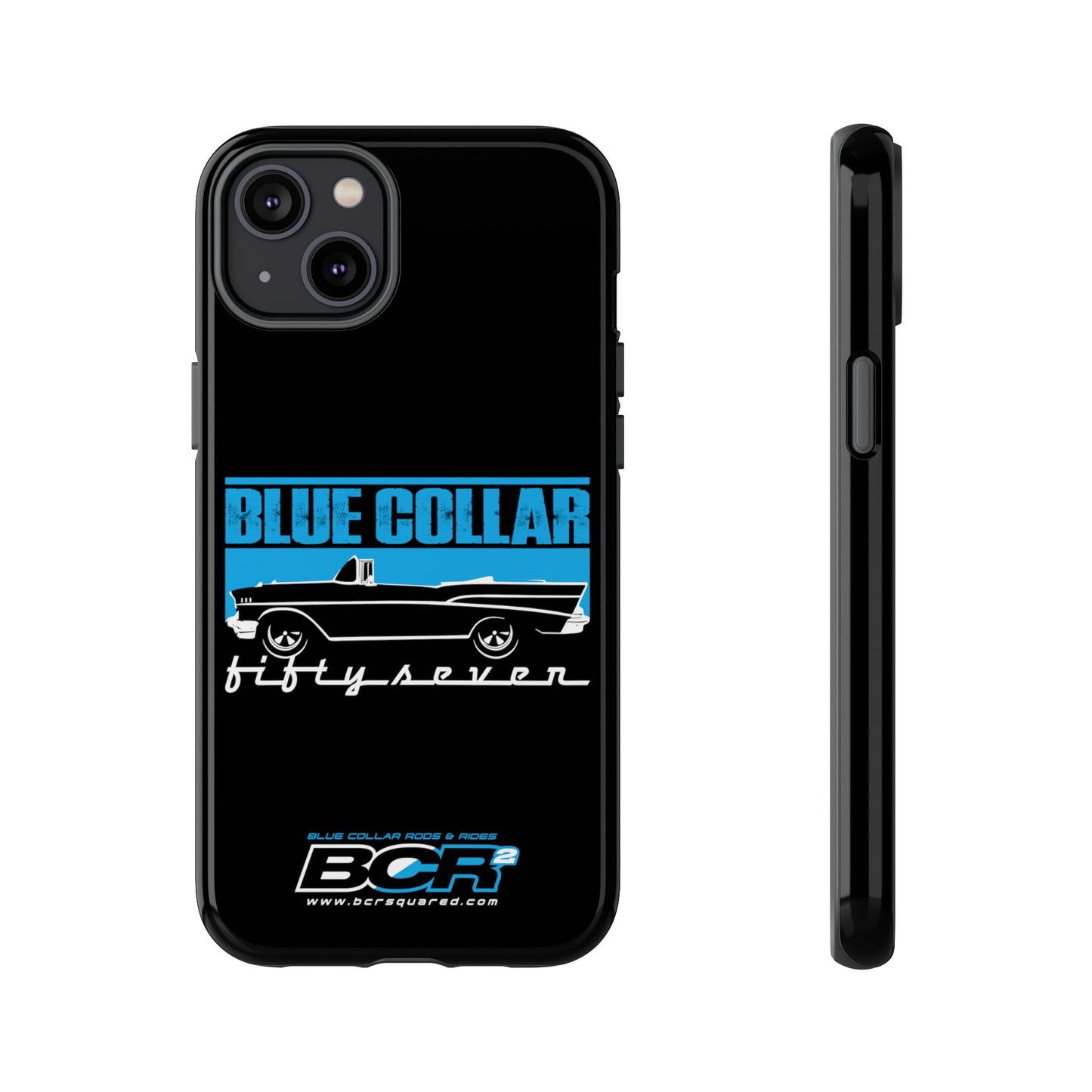 Blue Collar Fifty Seven Black Phone Case