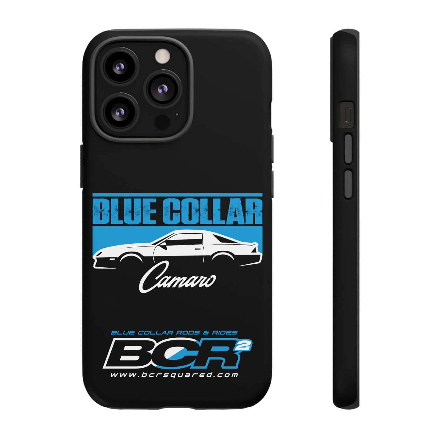 Blue Collar 3rd Gen Camaro Black Phone Cases