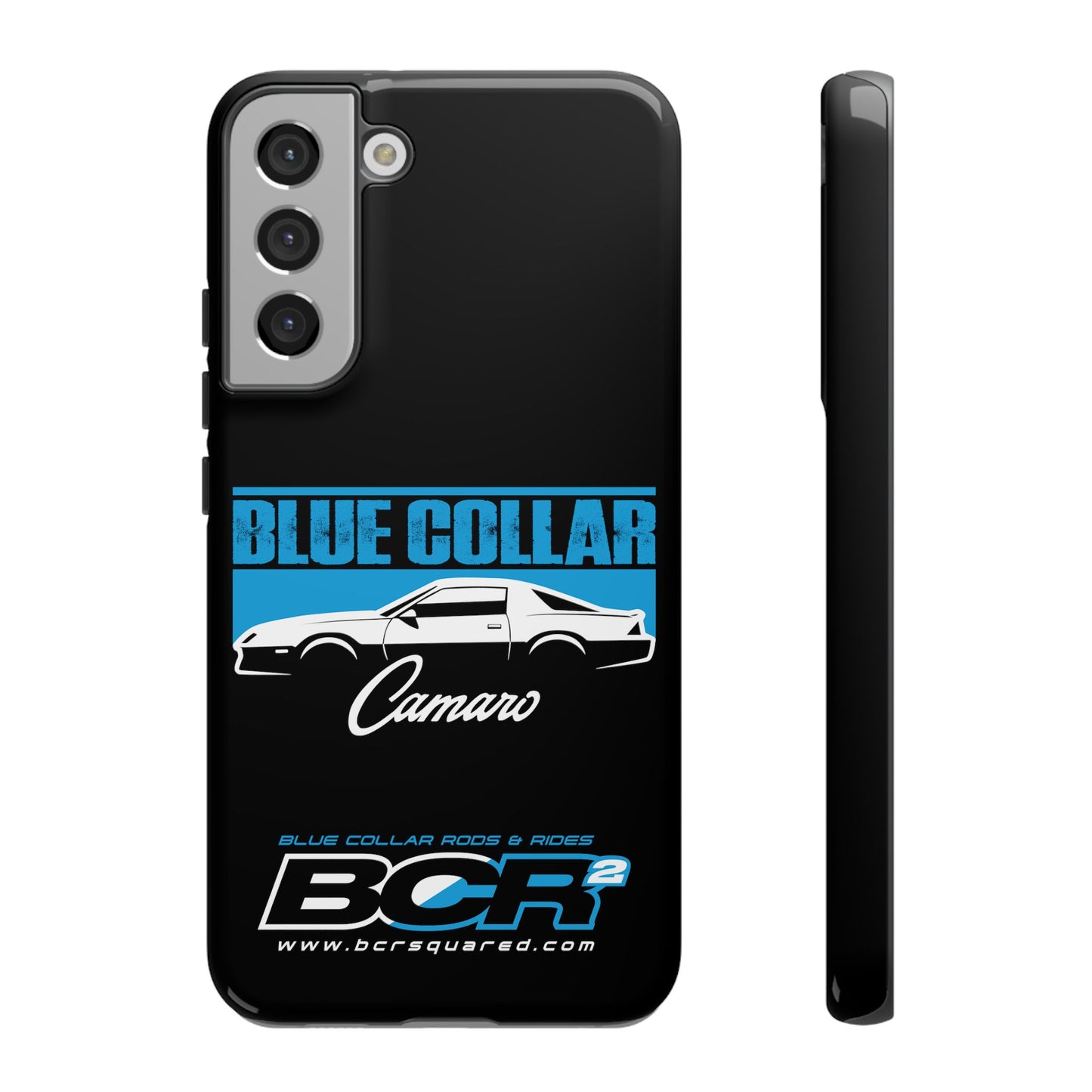 Blue Collar 3rd Gen Camaro Black Phone Cases