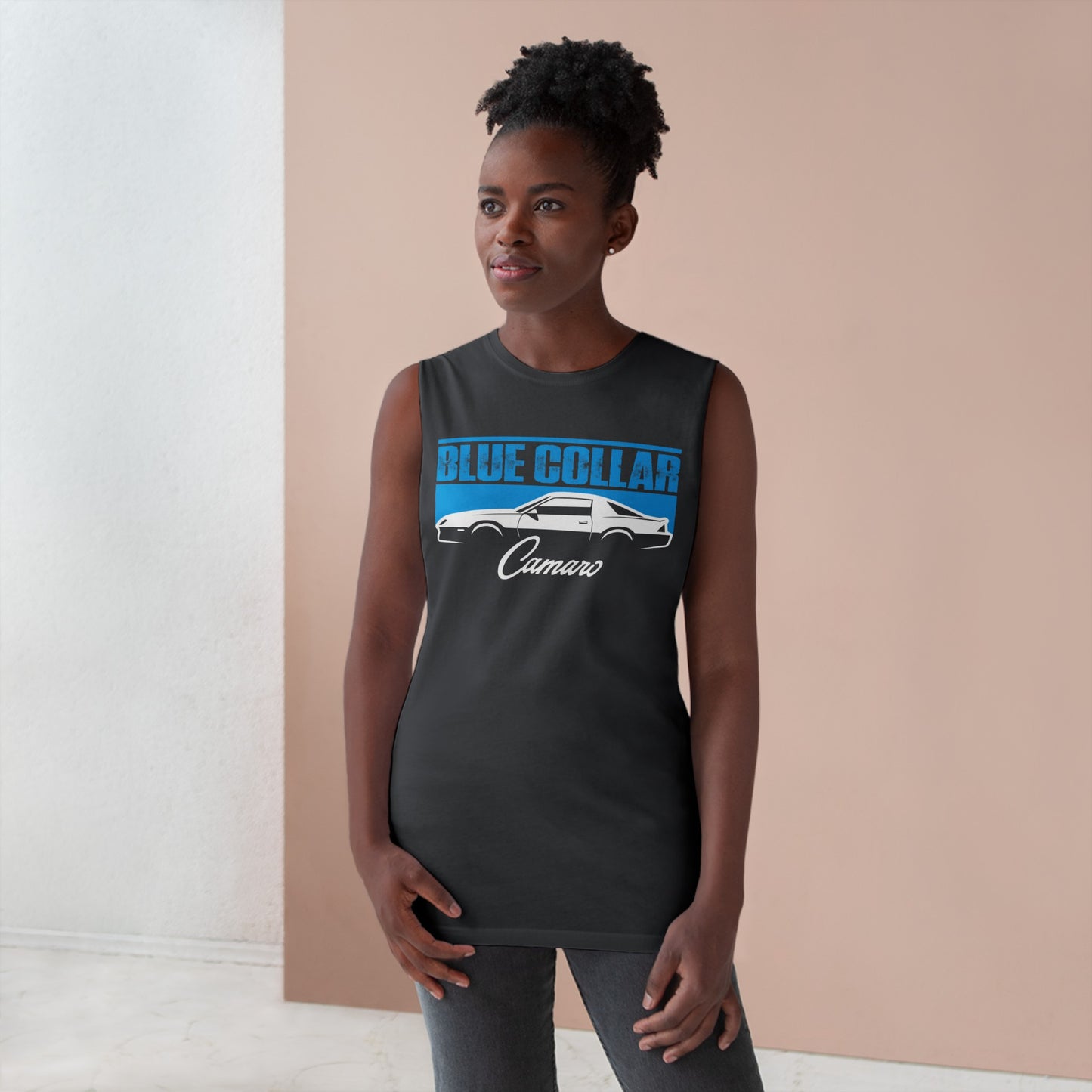 Blue Collar 3rd Gen Camaro Unisex Sleeveless Tee