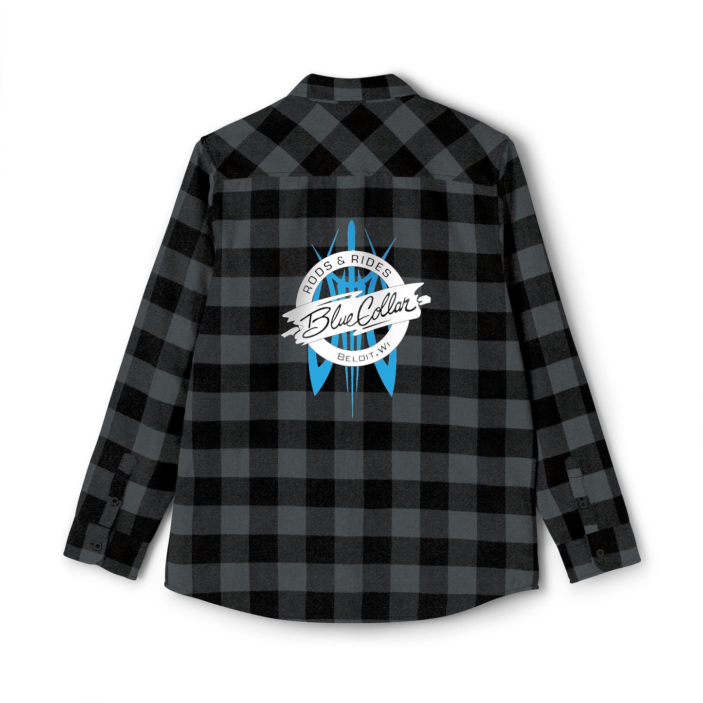 Blue Collar Pinstripe Flannel Shirt