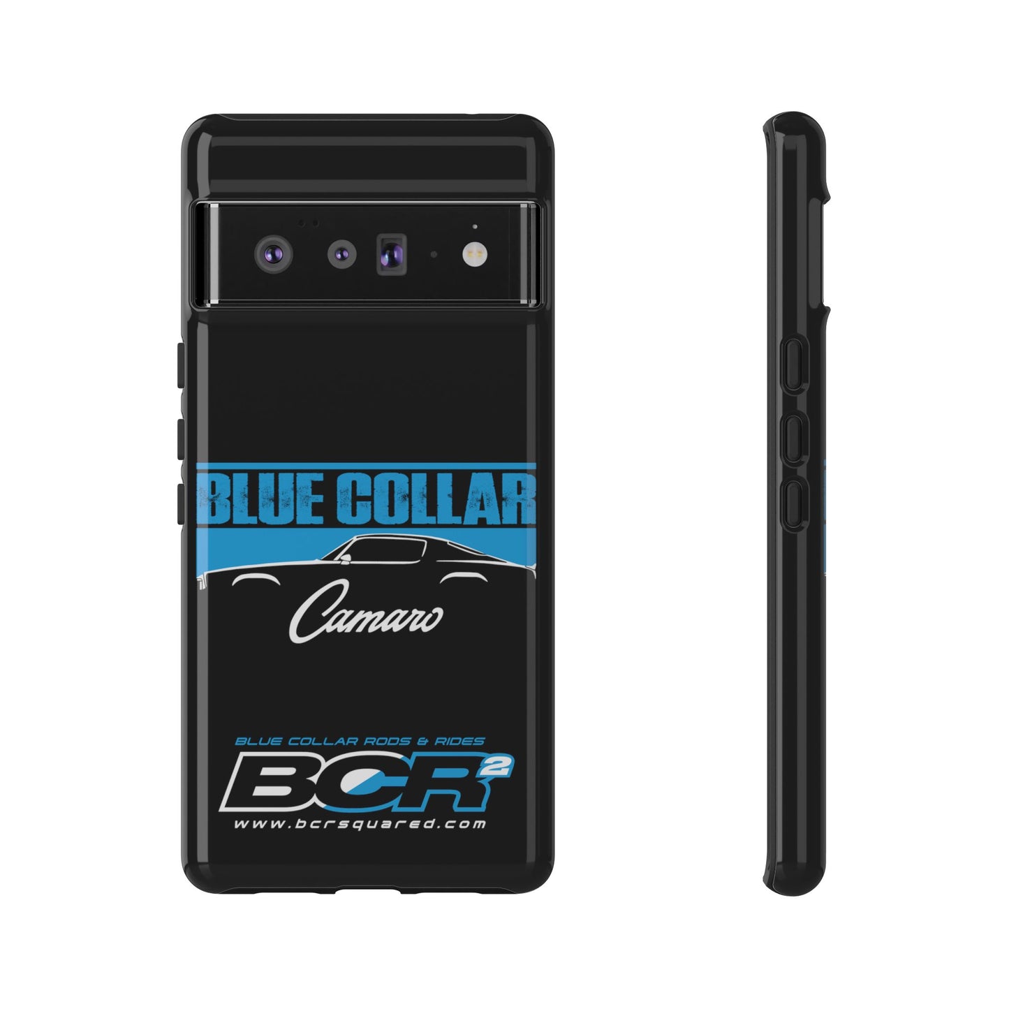 Blue Collar 2nd Gen Camaro Black Phone Cases