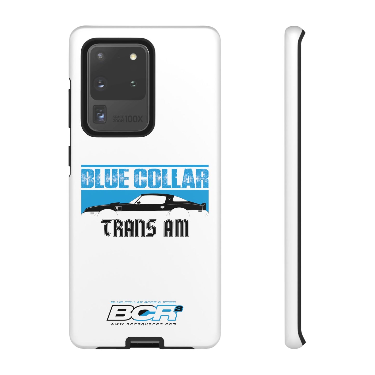 Blue Collar Trans Am White Phone Case