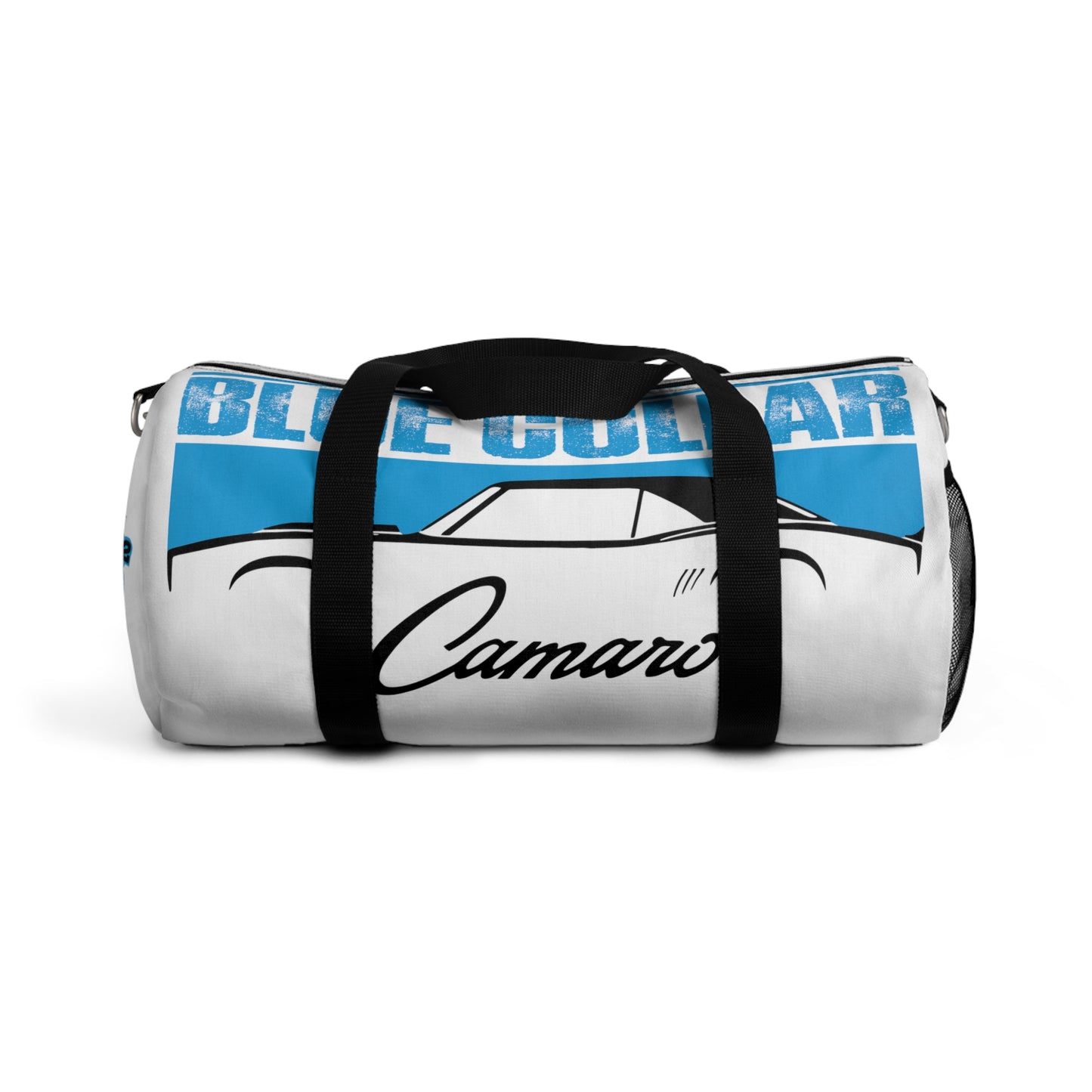 Blue Collar 1st Gen Camaro White Duffel Bag