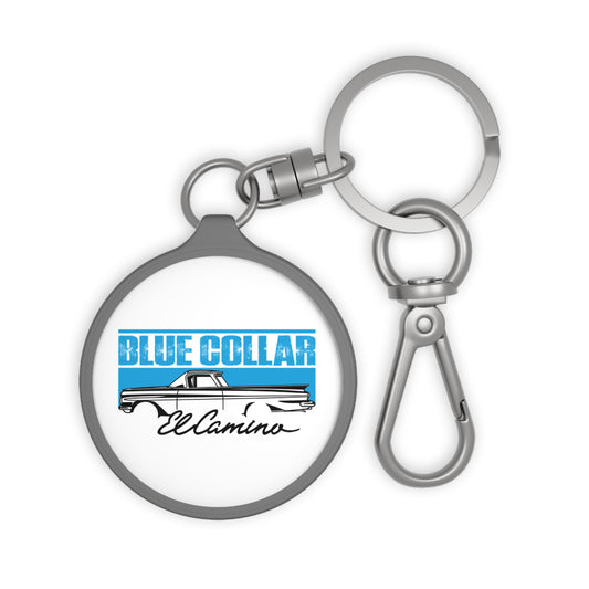 Blue Collar El Camino Keychain