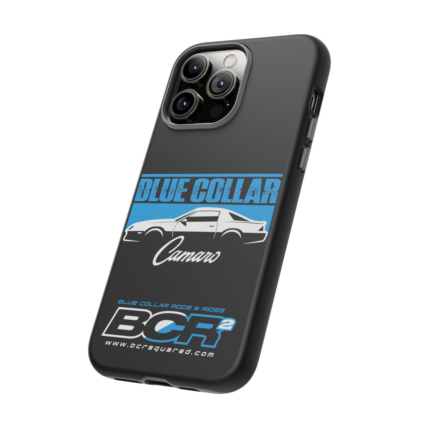 Blue Collar 3rd Gen Camaro Black Phone Cases