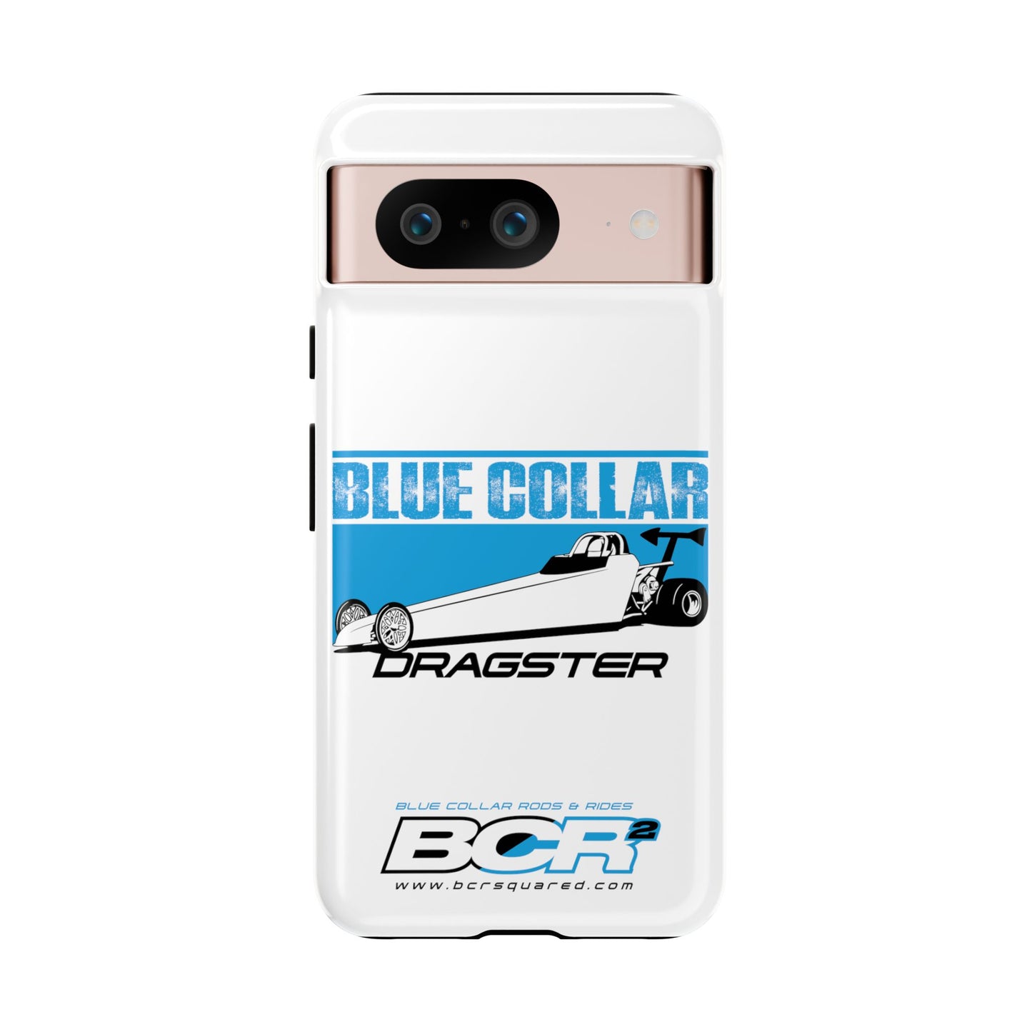 Blue Collar Dragster Phone Cases