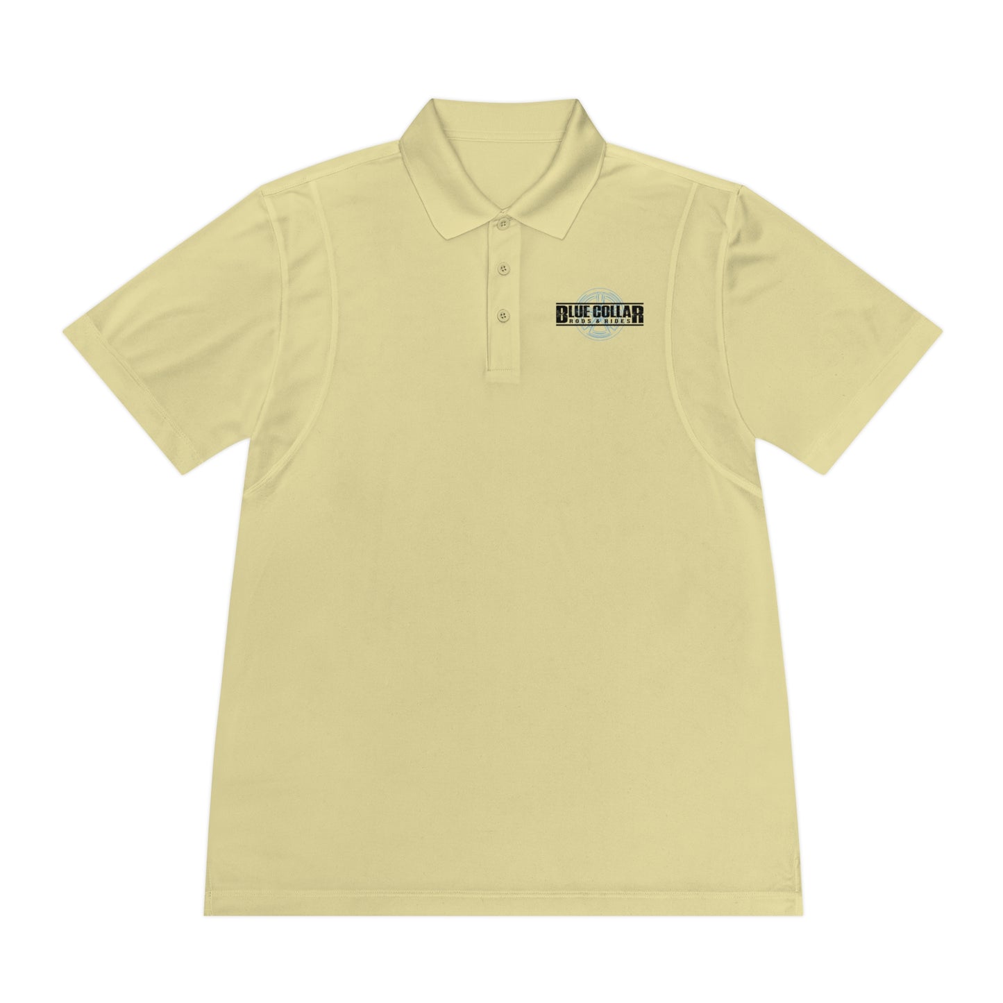 Blue Collar Wheel Polo Shirt