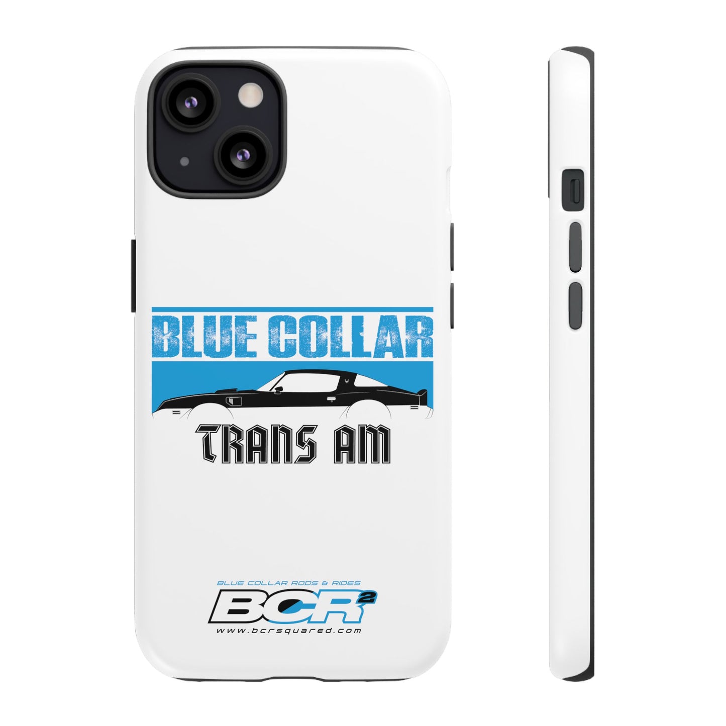 Blue Collar Trans Am White Phone Case