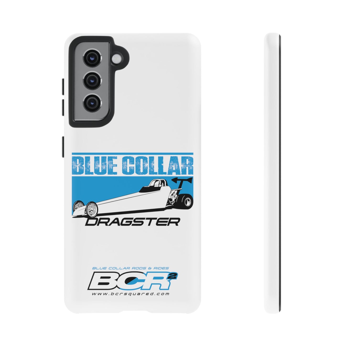 Blue Collar Dragster Phone Cases