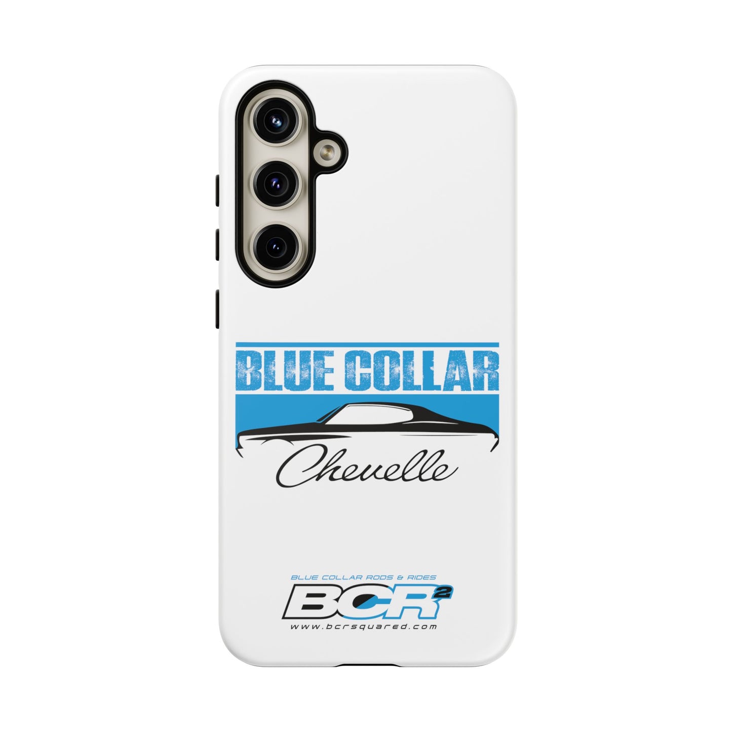 Blue Collar Chevelle White Phone Case