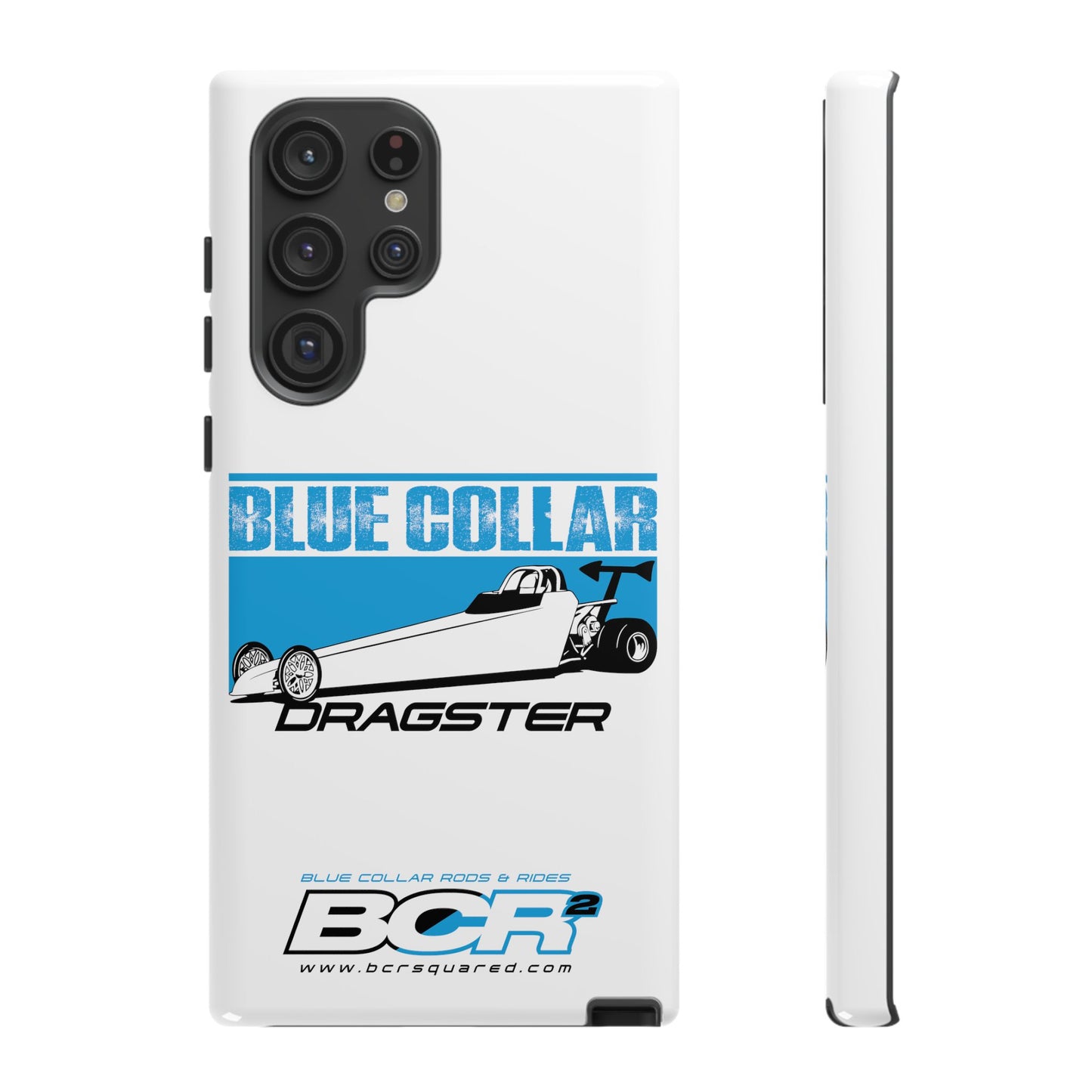 Blue Collar Dragster Phone Cases