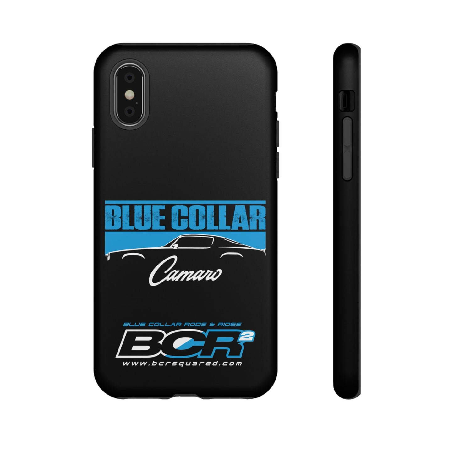 Blue Collar 2nd Gen Camaro Black Phone Cases