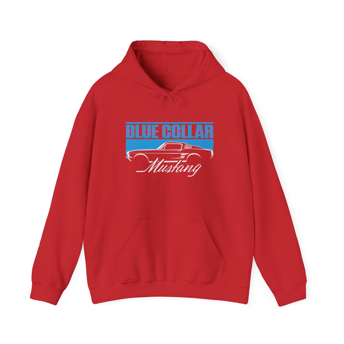 Blue Collar Mustang Hoodie