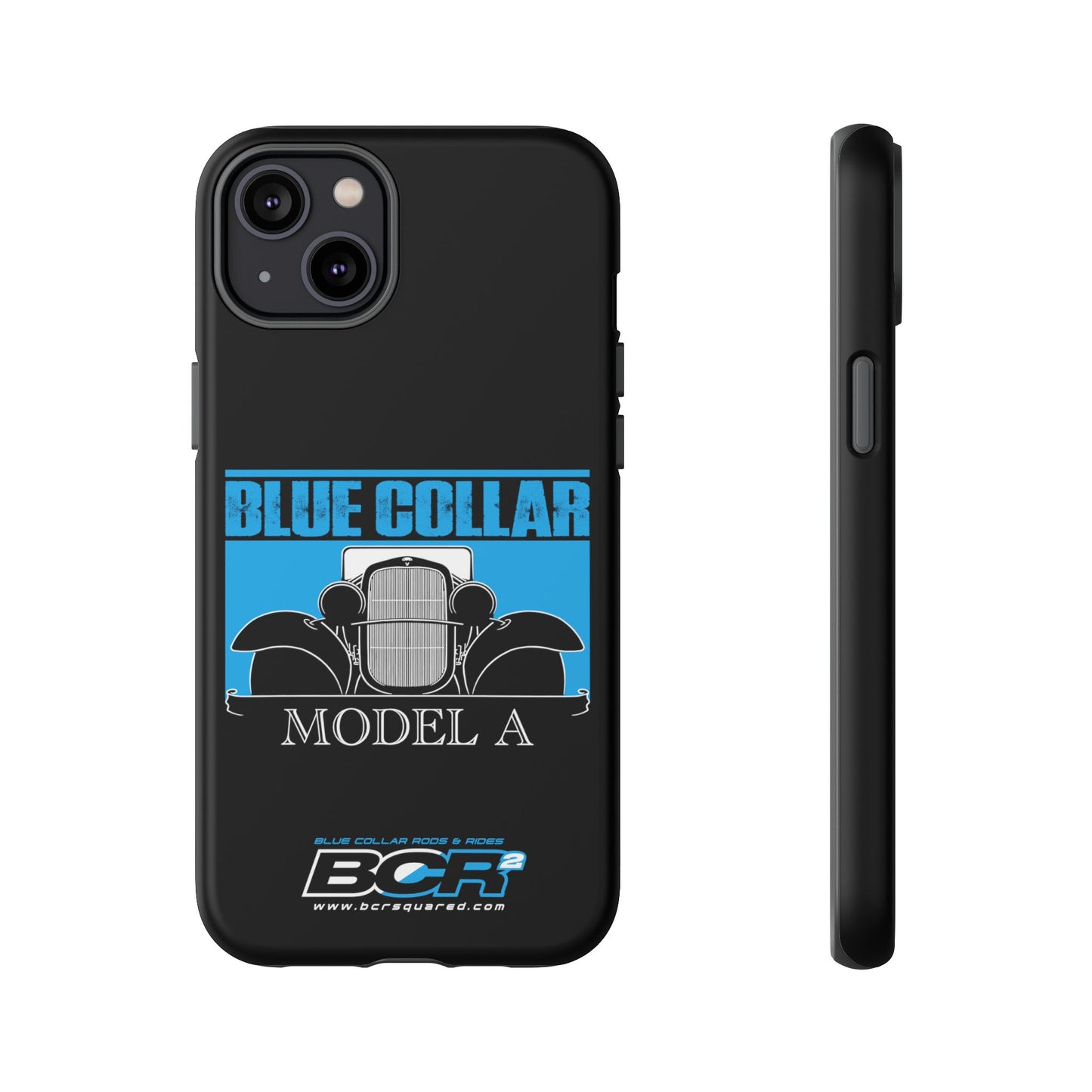 Blue Collar Model A Black Phone Case