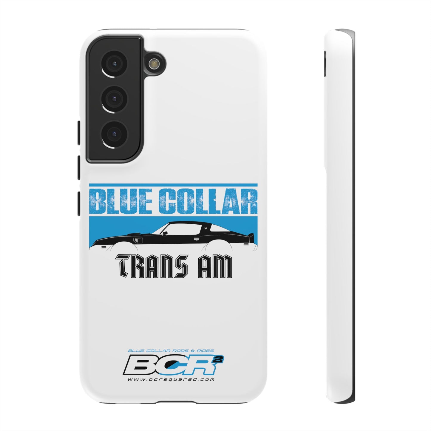 Blue Collar Trans Am White Phone Case