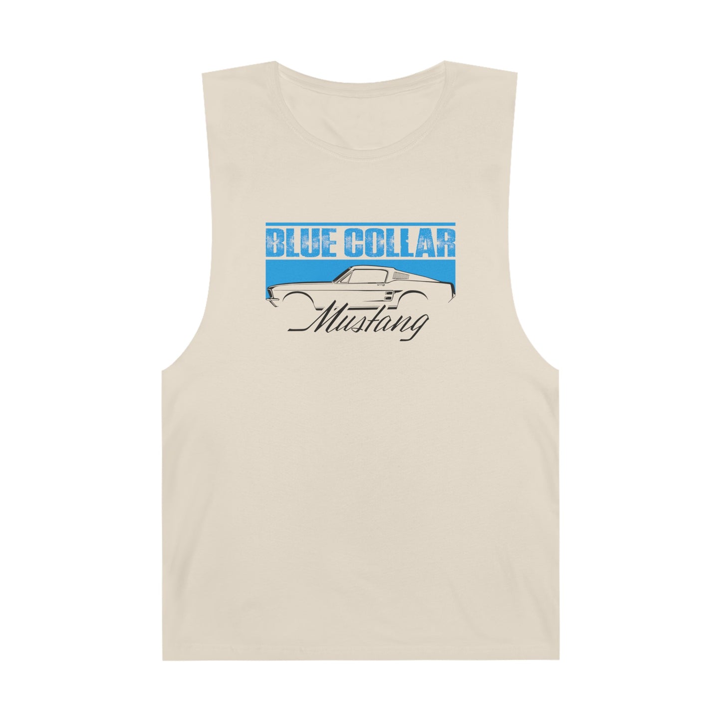 Blue Collar Mustang Sleeveless Tee