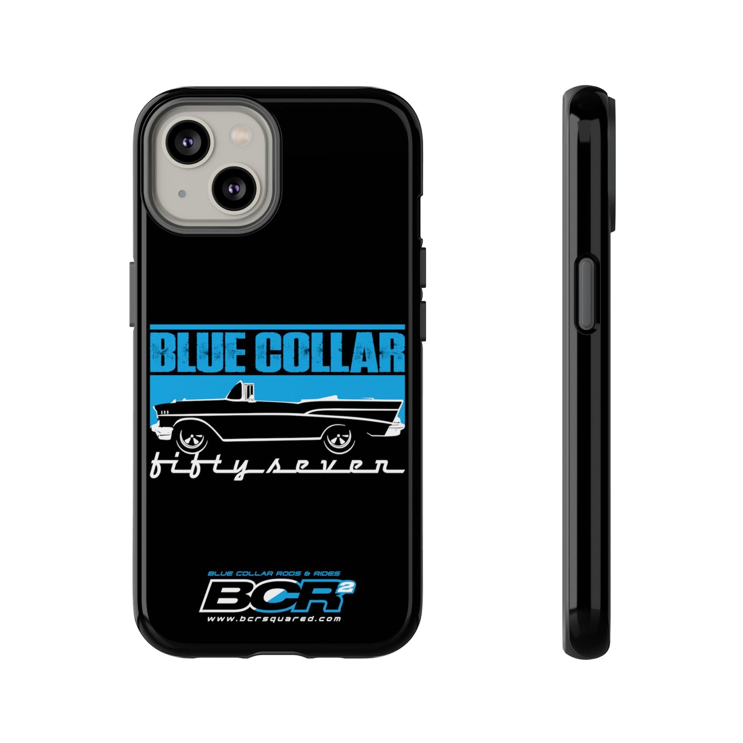 Blue Collar Fifty Seven Black Phone Case