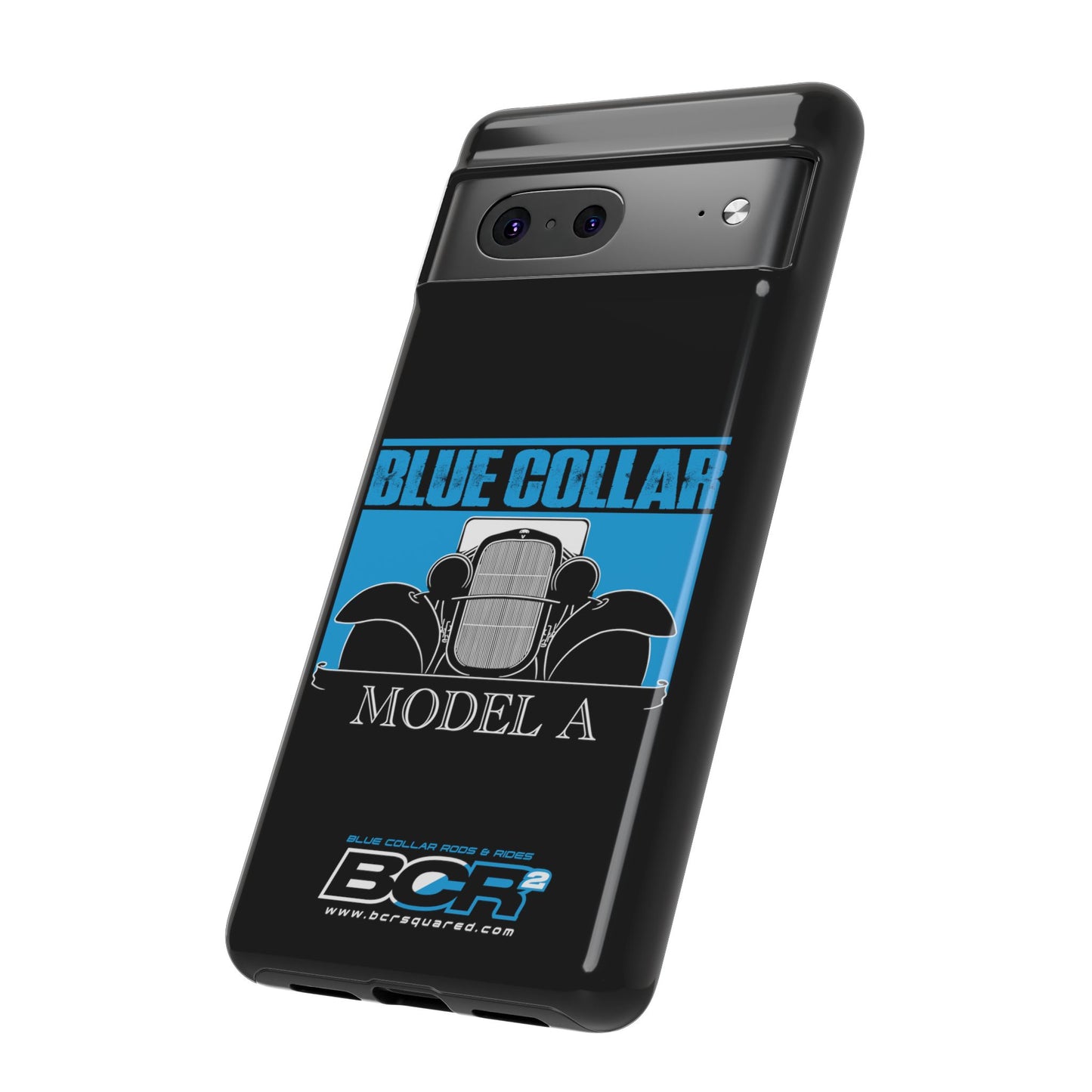 Blue Collar Model A Black Phone Case