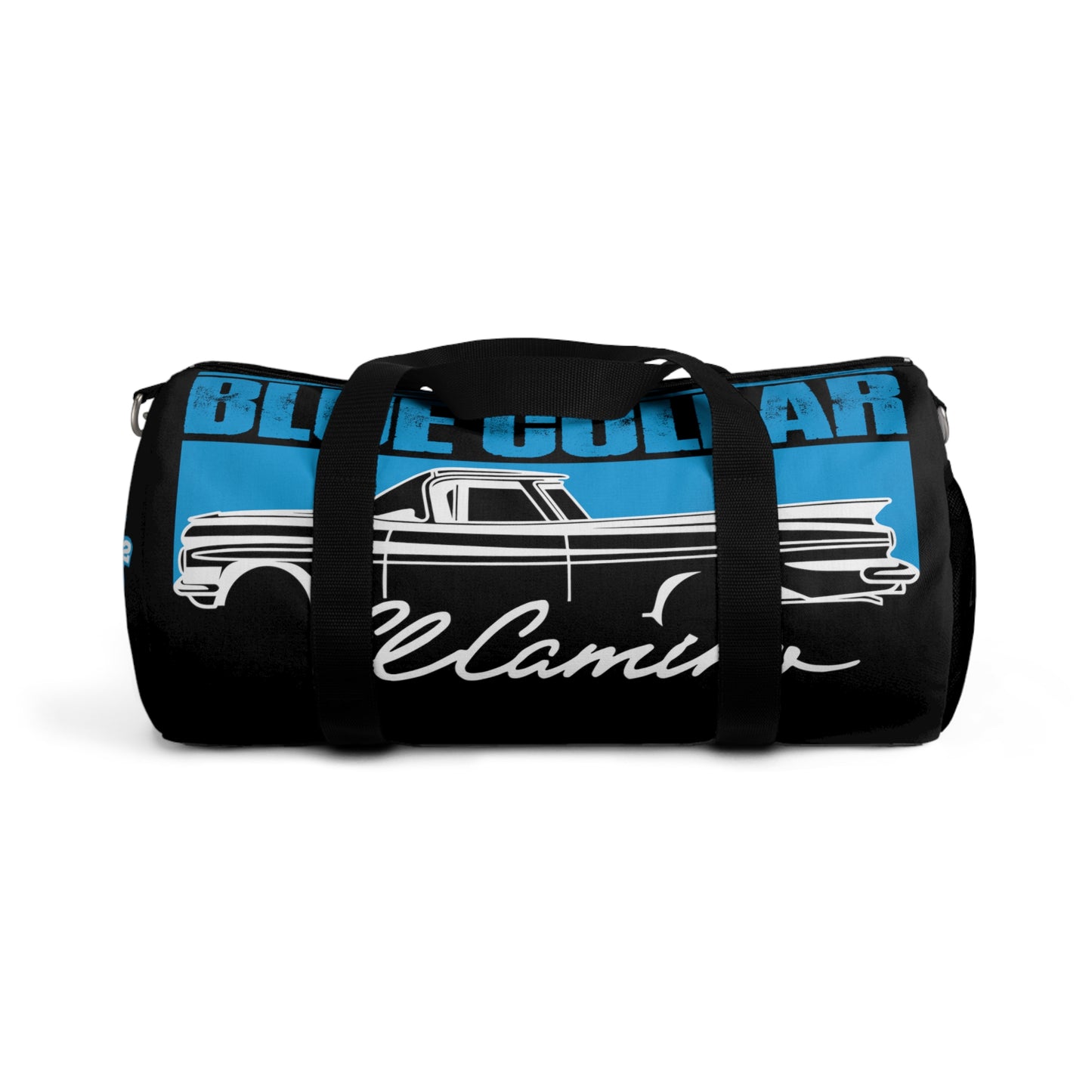 Blue Collar El Camino Black Duffel Bag