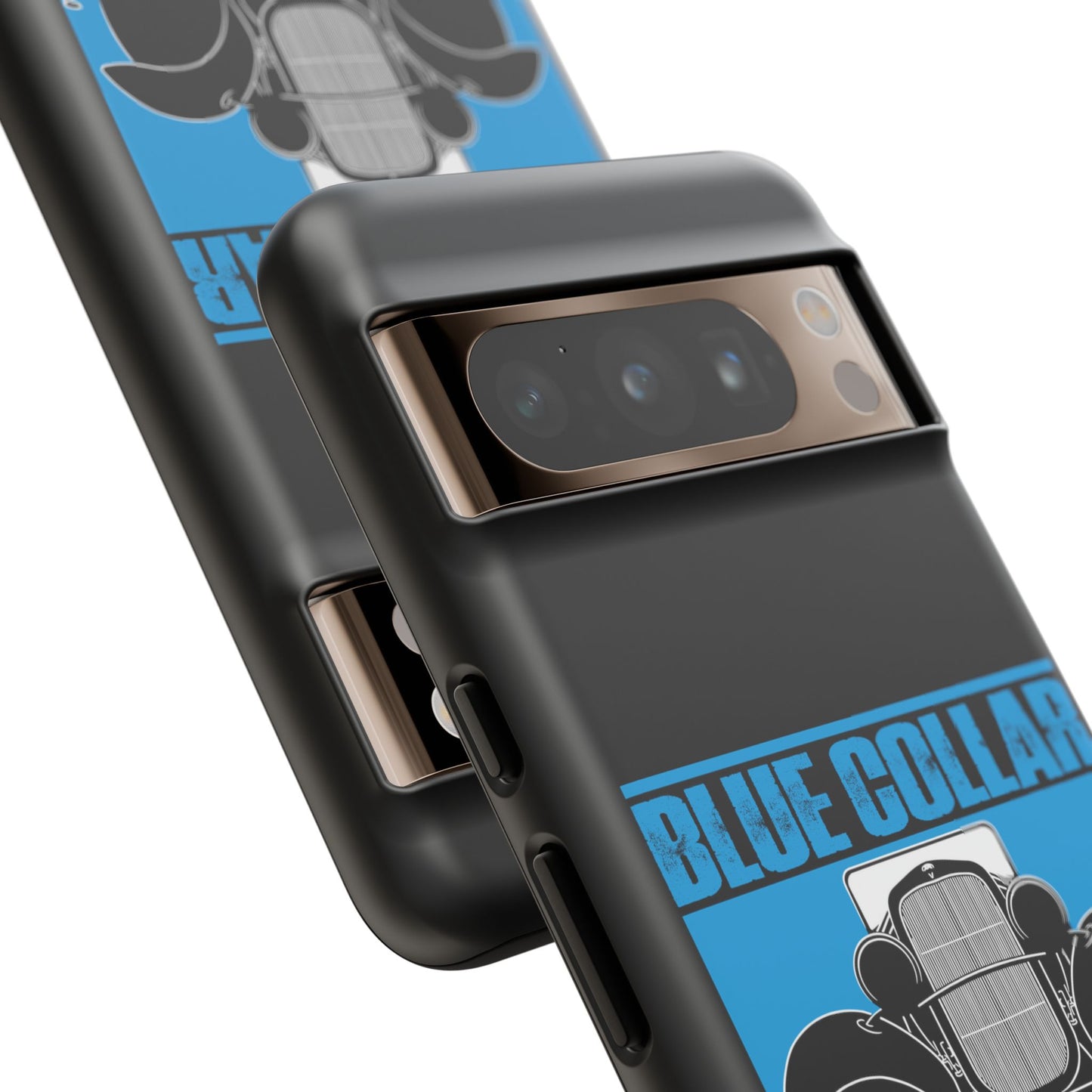 Blue Collar Model A Black Phone Case