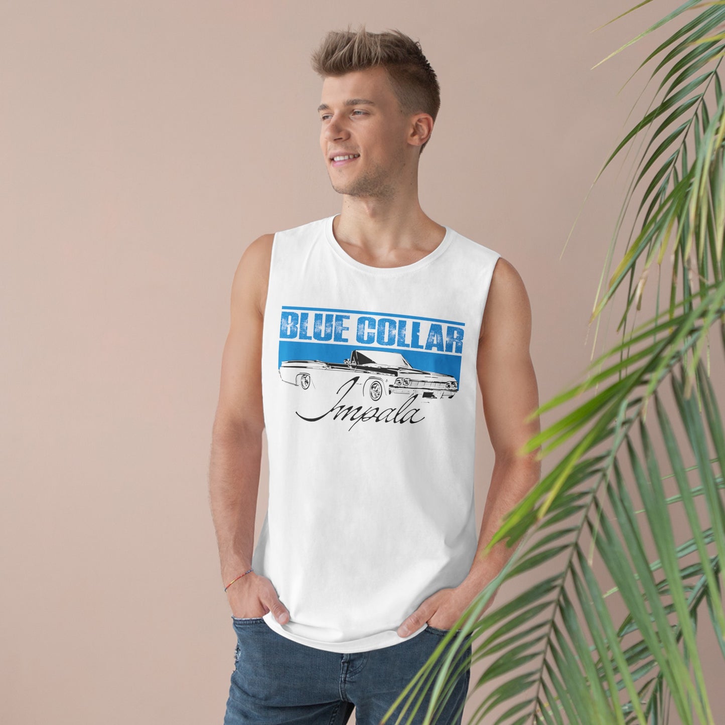 Blue Collar Impala Unisex Sleeveless Tee