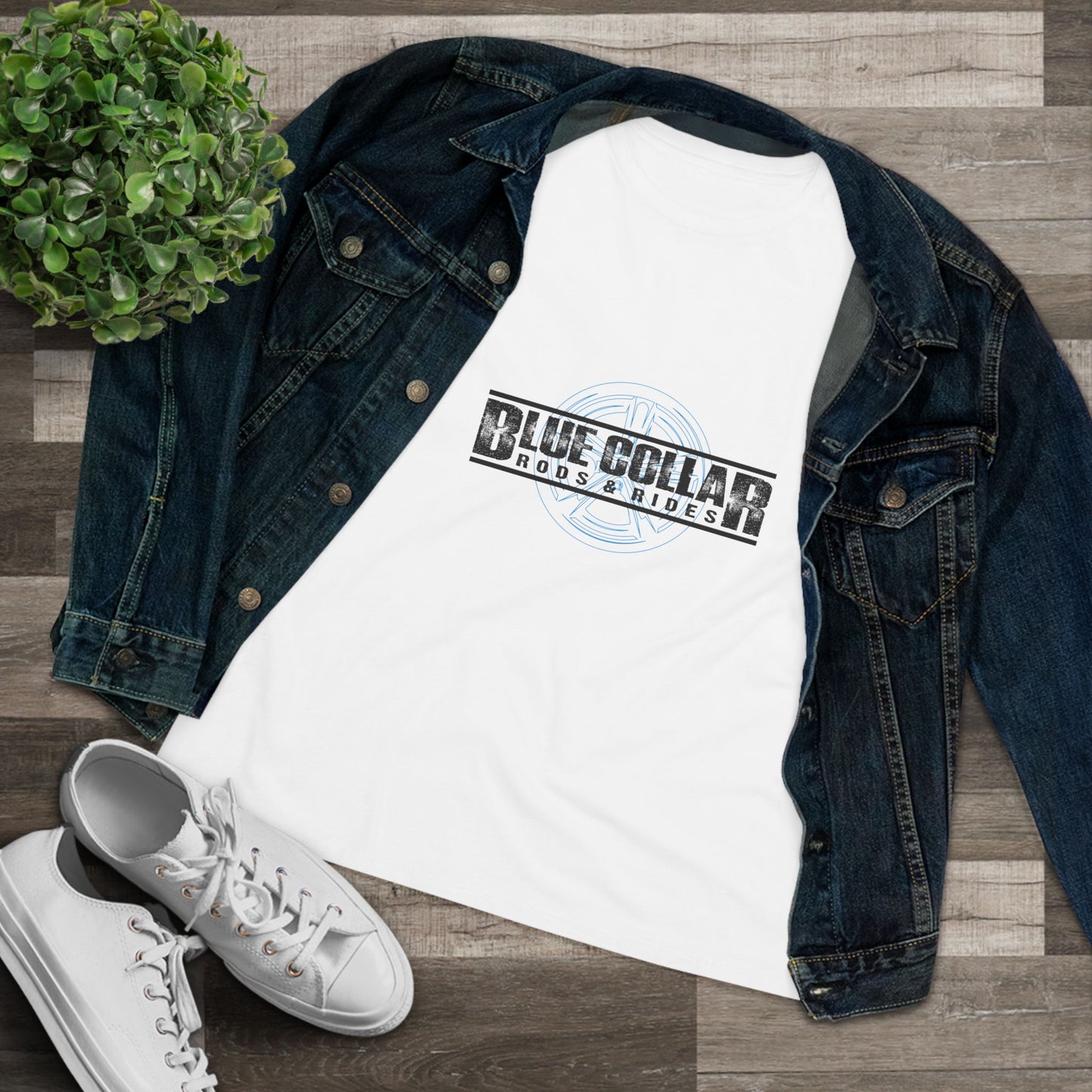 Blue Collar Wheel Women's Tee